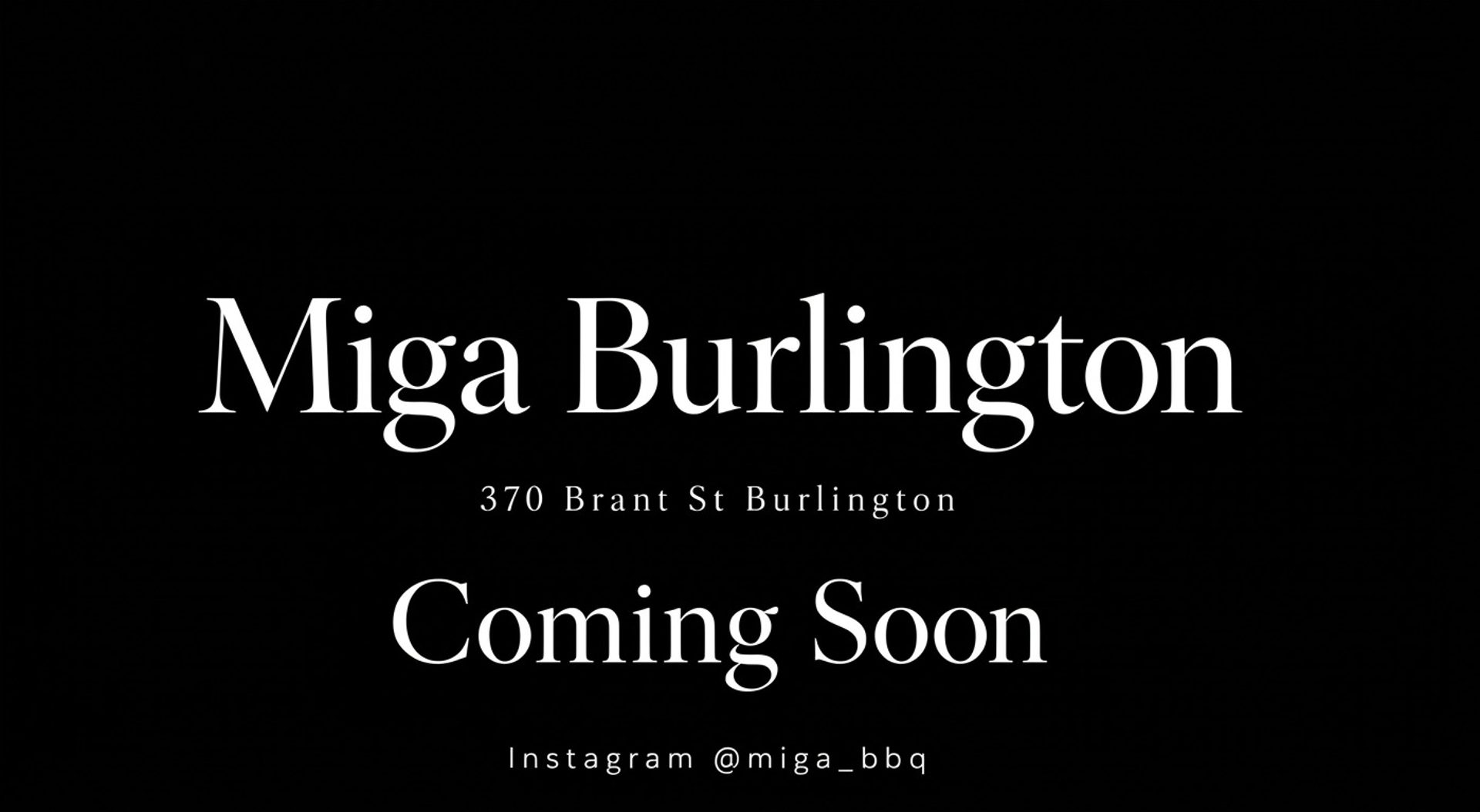 MIGA BURLINGTON