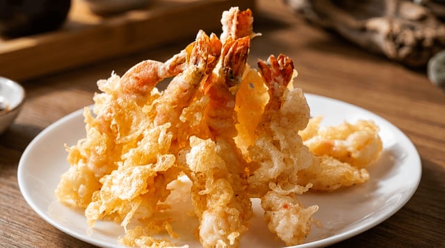 Shrimp Tempura.